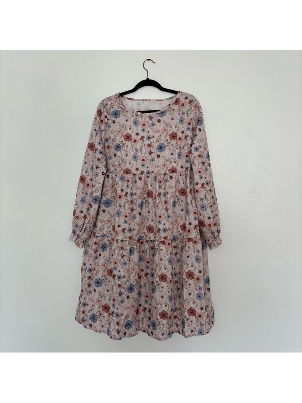Shein Women’s Floral Long Sleeve Dress